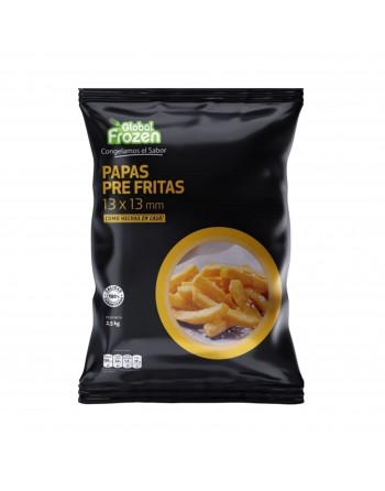 Papas pre-fritas 2.5 kg.