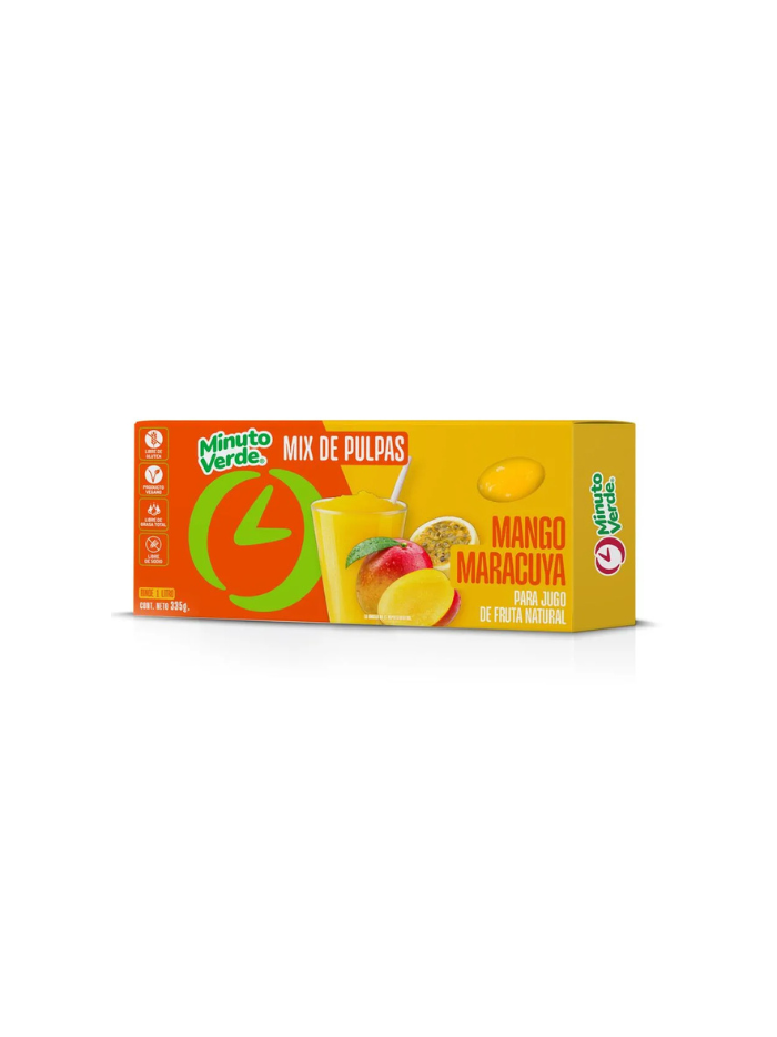 Pulpa Mix de Mango y Maracuya – Mezcla lista para usar.