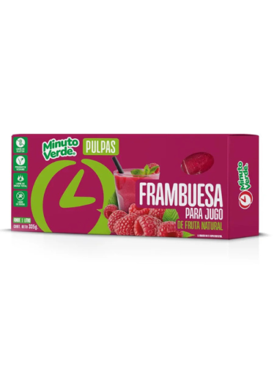 Pulpa de Frambuesa 335 gr.