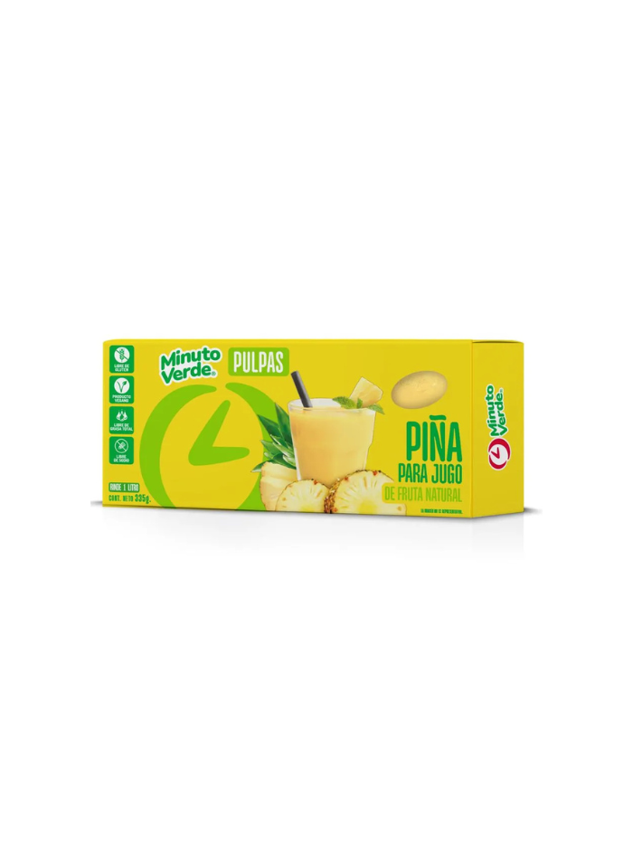 Pulpa de Piña Congelada – Ideal para jugos.