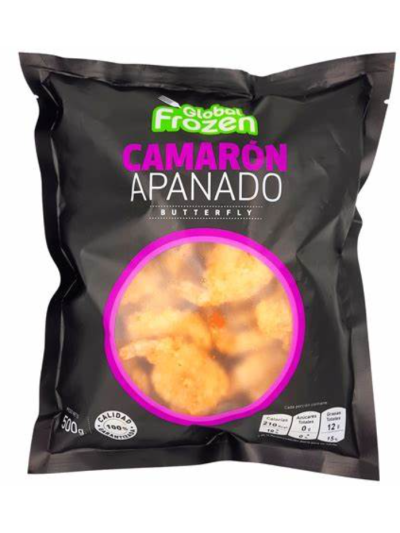 Camarón apanado 500 gr.