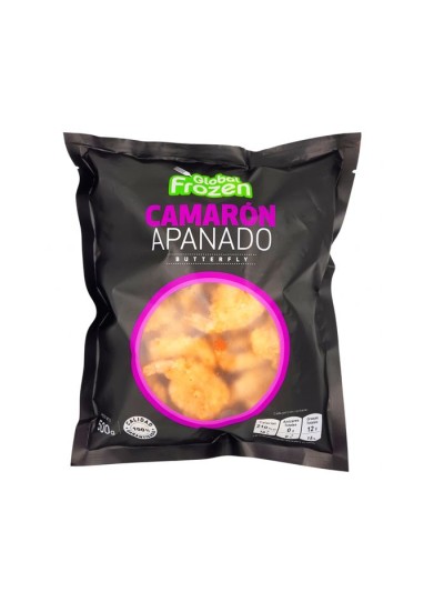 Camarón apanado 500 gr.