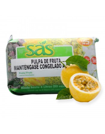 Pulpa de Maracuya sin semillas.