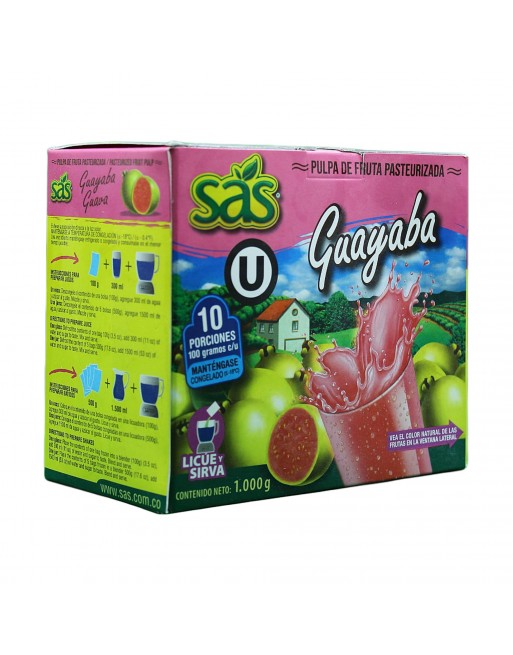 Pulpa de Guayaba Roja Congelada – Fuente de Fibra y Vitamina C