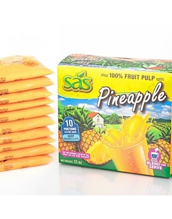 Pulpa de Piña en sachet, congelada, 100% natural – Mayoristas-Horeca-Alimentos