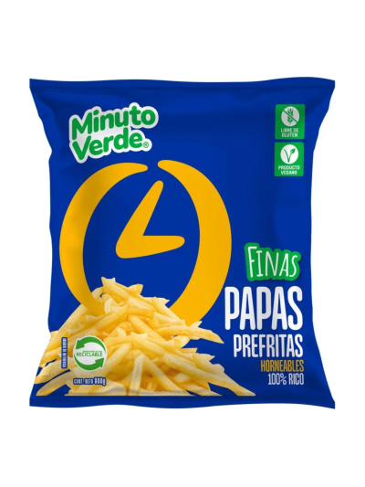Papas finas minuto verde - Delivery mismo dia