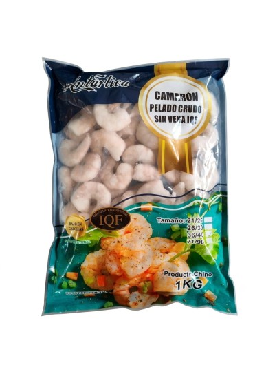 Camarón 36/40 crudo, pelado y desvenado – Delivery
