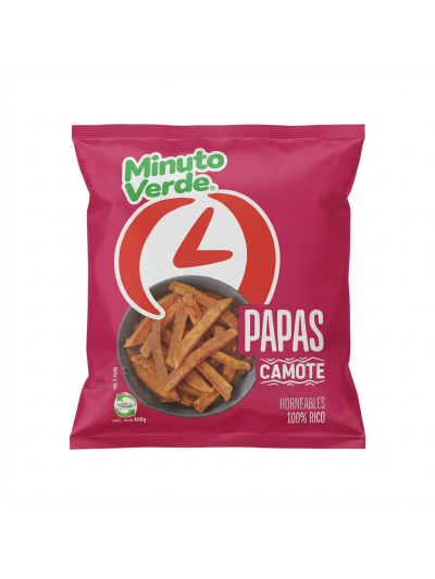 Papas Camote 400 gr. minuto verde -  Envio a domicilio