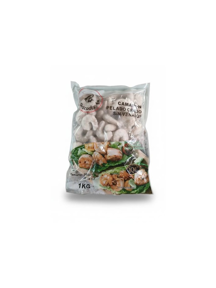 Camarón 36/40 crudo, pelado y desvenado – Delivery