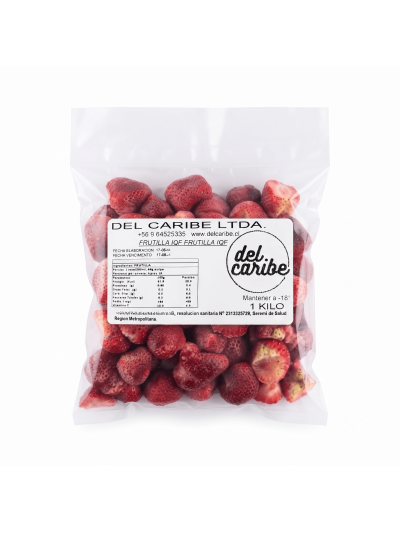 Frutillas congeladas - 1 kilo - Envio a domicilio
