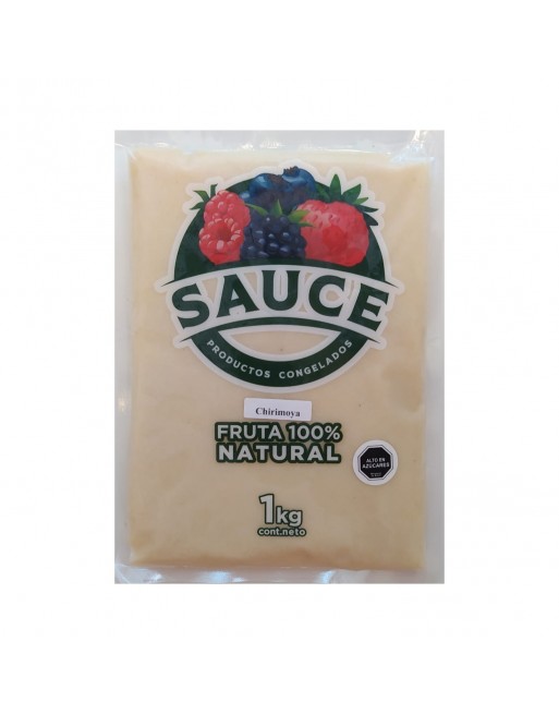 Pulpa de Chirimoya congelada, 1 kilo – Delivery same day.